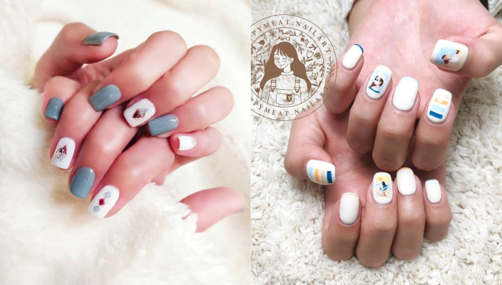 春夏美甲款式2023_夏天美甲款式